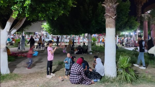 جانب من حديقة الفردوس