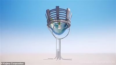 يدور كل 20 ثانية..علماء يابانيون يكشفون عن مخطط بناء هيكل 1300 قدم على القمر |صور 