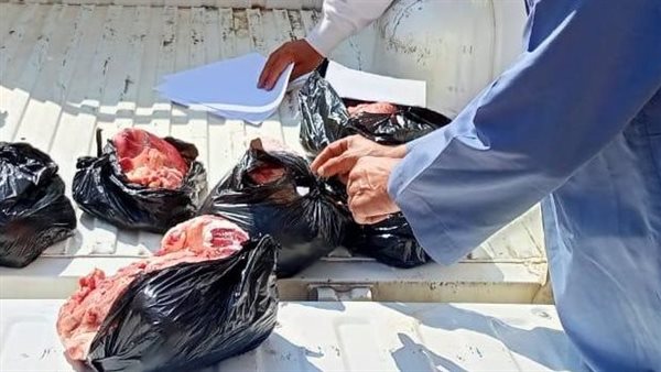 توزيع لحوم - صورة