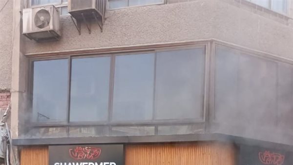 حريق مطعم مصر الجديدة