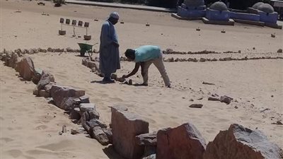 الآثار تبدأ مشروع ترميم وتطوير عدد من مقابر النبلاء وقبة الهواء بأسوان | صور 