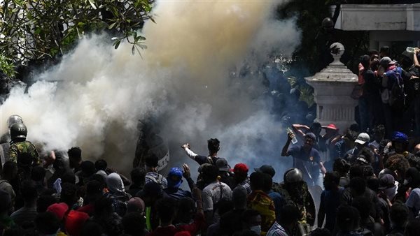 تظاهرات في سيرلانكا