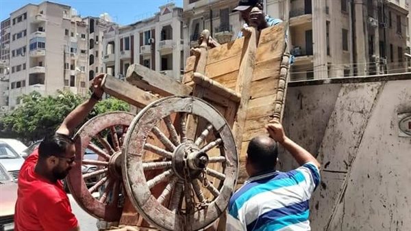 إزالة المخالفات بالإسكندرية