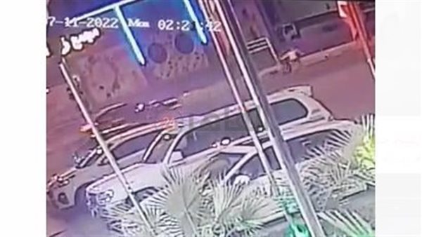 جانب من الحادث 