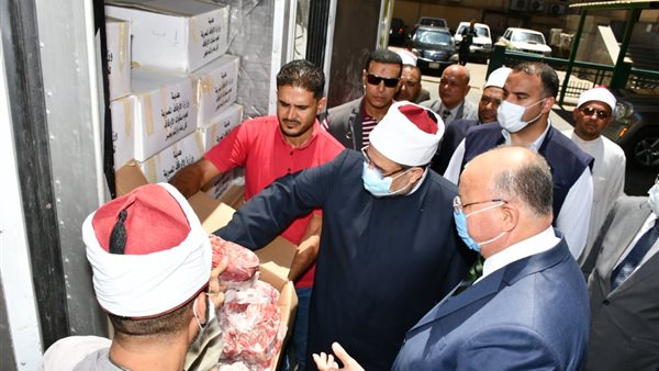 توزيع لحوم أضاحي