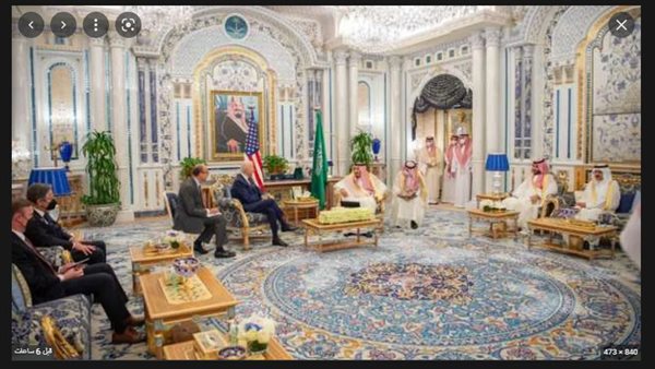 لقاء الرئيس الأمريكي