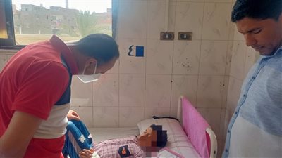 خروج 12 مصابًا في حادث تصادم الطريق الدولي بالبحيرة من المستشفى