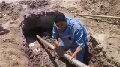حملات مُكثفة لضبط الوصلات غير القانونية والتعدي على خطوط المياه بالفيوم