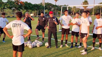 محاضرات بالفيديو للاعبي منتخب الناشئين قبل كأس العرب