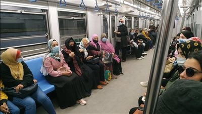 إجراءات صارمة من مترو الأنفاق مع بدء الموجة السادسة لكورونا | بث مباشر