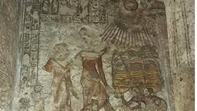 متحف مطار القاهرة يلقي الضوء على مقبرة مري رع الأول بالمنيا | صور