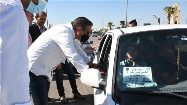 محافظ الفيوم يقود