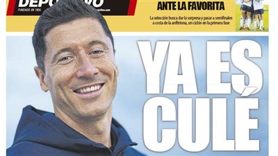 تقديم ليفاندوفسكي وصفقة جديدة لـ برشلونة.. جولة في الصحف العالمية اليوم