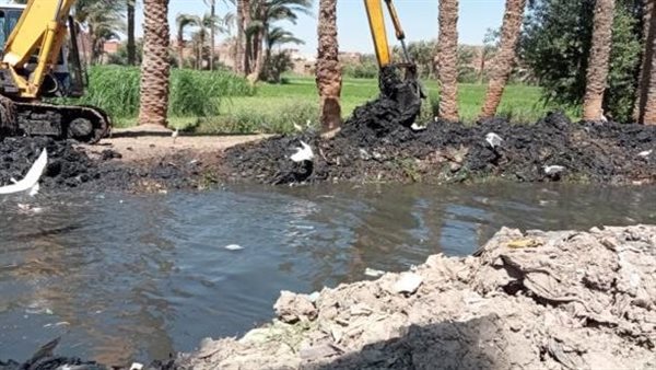 تطهير الترع بالفيوم