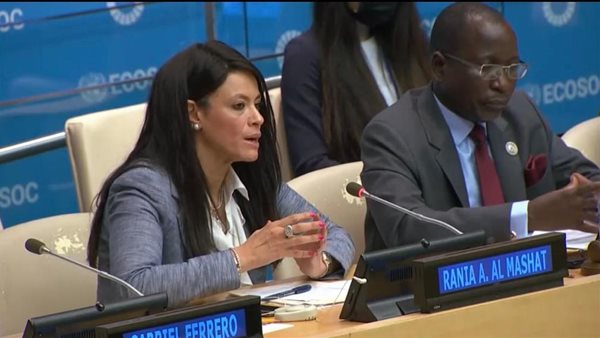 وزيرة التعاون الدولي