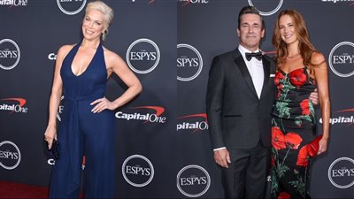 أبرزهم هانا وادينجهام وجون هام.. نجوم هوليوود يخطفون الأنظار بـ حفل جوائز ESPYS | صور