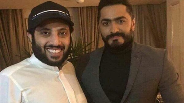 تامر حسني وتركي آل