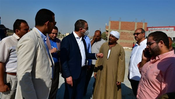 محافظ الفيوم يتفقد