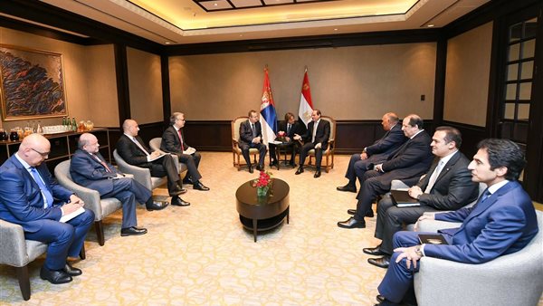 الرئيس السيسي مع