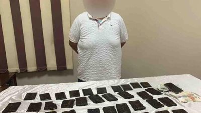 بقصد الاتجار.. ضبط شخص بحوزته كمية من المواد المخدرة بالجيزة