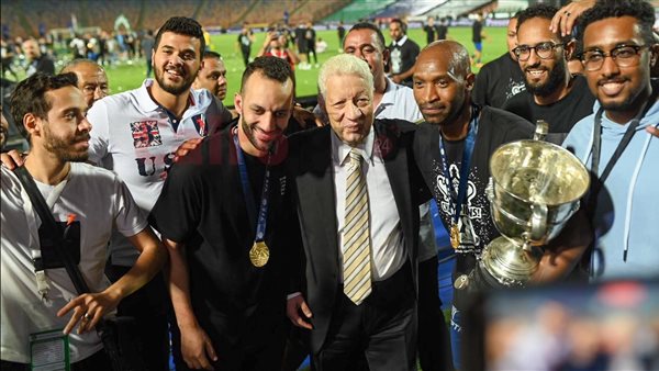 مرتضى منصور مع كأس