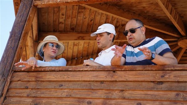 وزيرة البيئة في زيارة