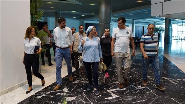 وزيرة البيئة تتفقد