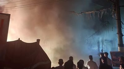 السيطرة على حريق بـ بلوك 13 بمنطقة القابوطي في بورسعيد