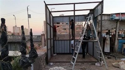 إزالة تعديات على الزراعات وبناء مخالف بالشرقية | صور