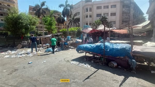 حملة إزالة الإشغالات