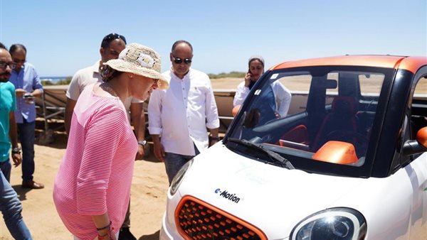 وزيرة البيئة تتفقد