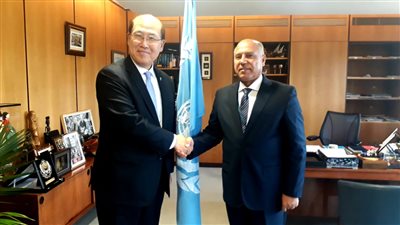 كامل الوزير يبحث مع “هيونداي للملاحة” التعاون في مجال النقل البحري