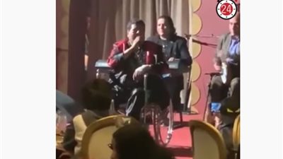 شاهد.. آخر ظهور للفنان شعبان عبد الرحيم على كرسي متحرك (فيديو)