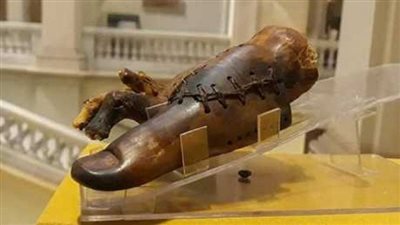 نقل مؤخرًا لمتحف الحضارة.. حكاية أقدم طرف صناعي في العالم