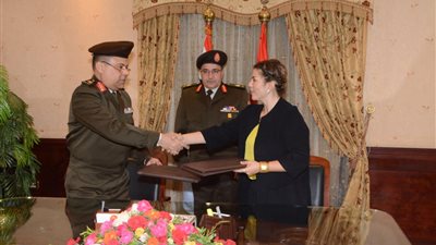 بروتوكول تعاون بين إدارة التدريب المهني للقوات المسلحة وبرنامج تطوير التعليم الفني