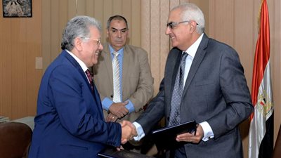 برتوكول تعاون بين جامعة المنصورة والمعهد الفني للتمريض لتدريب الخريجين 