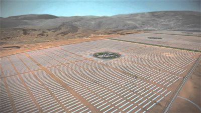 الحكومة تُسلط الضوء على استعدادات استقبال الكهرباء من مجمع بنبان للطاقة الشمسية (إنفوجراف)