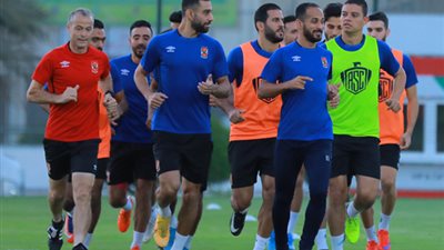 مران قوي للغائبين عن مباراة الأهلي ووادي دجلة