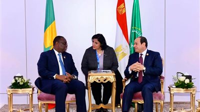 الرئيس السيسي ونظيره السنغالي يبحثان تعميق التعاون في مجال مكافحة الإرهاب والتطرف (صورة)