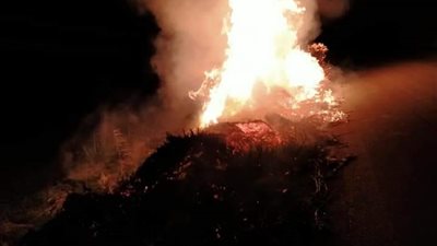 السيطرة على حريق سيارة محملة بأنابيب “بوتاجاز” في الغربية