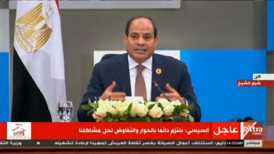 السيسي: مصر الدولة الوحيدة الناجية من المصير الصعب في المنطقة