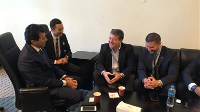 على هامش منتدى شباب العالم.. وزير الرياضة يلتقي وفد Google لبحث سُبل التعاون (صور)