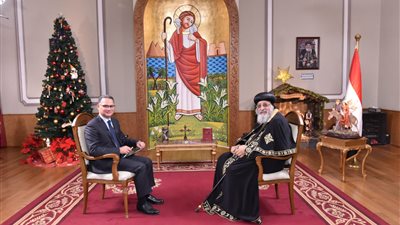 البابا تواضروس يتحدث عن علاقته بالرئيس السيسي ودور الكنيسة في ملف سد النهضة مع شريف عامر