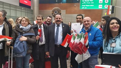 استقبال الوفد الإيطالي لإحياء مسار العائلة المقدسة بالتنورة والمزمار (صور)