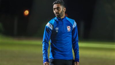 حسين الشحات يخضع للفحص الطبي لتحديد إمكانية مشاركته أمام مصر المقاصة