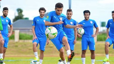 مران الزمالك.. راحة لعبد الشافي ومشاركة كاسونجو للمرة الأولى مع كارتيرون
