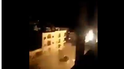 شاهد.. لحظة استهداف قيادات الحشد الشعبي بغارة أمريكية جديدة (فيديو)