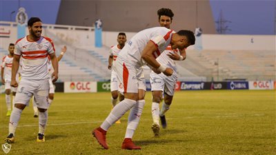 عمر السعيد يتقدم للزمالك بالهدف الأول أمام طنطا