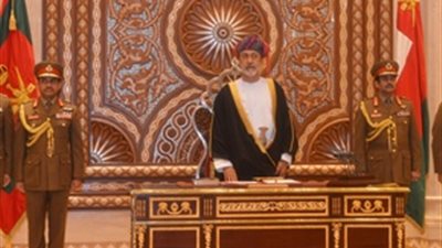 شاهد.. مراسم تنصيب السلطان هيثم بن تيمور خلفًا للراحل “قابوس” (صور)