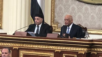 رئيس البرلمان الليبي: أدعو الشعب المصري لمؤازرة ليبيا ضد التعدي الأجنبي